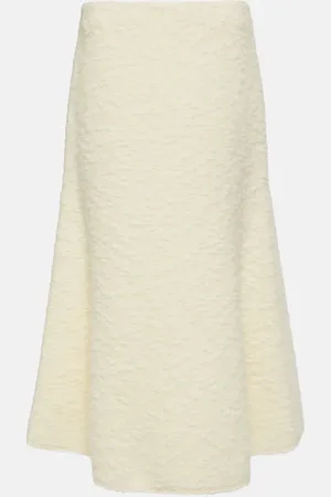 Chloé ChloÃ© Wool-blend midi skirt