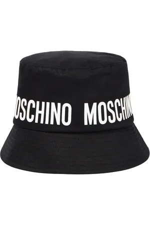 Moschino Logo cotton bucket hat