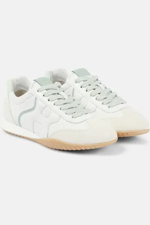 Hogan Olympia-Z leather and suede sneakers