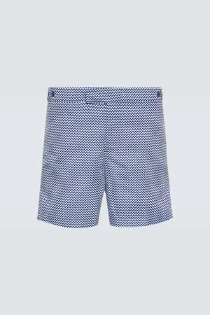 Frescobol Carioca Copacabana printed swim trunks