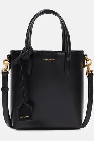 Saint Laurent Toy Shopping Mini leather tote bag