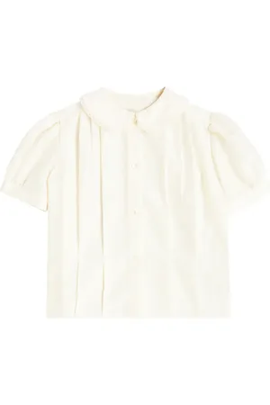 Gucci Baby GG jacquard cotton shirt