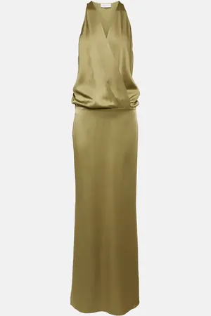 BLUMARINE Satin gown