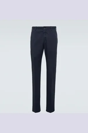 Incotex Cotton-blend straight pants