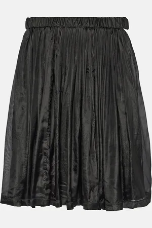 Rick Owens Off-shoulder silk kaftan