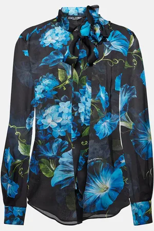 Dolce & Gabbana Floral silk blouse