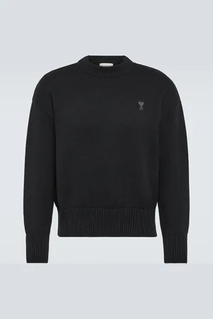 Ami Cotton and wool sweater
