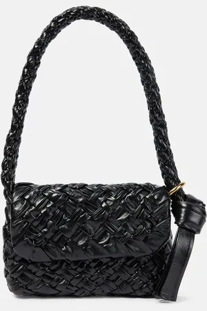 Bottega Veneta Kalimero CittÃ Intreccio leather shoulder bag