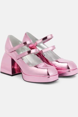 NODALETO Bulla Babies 90 leather Mary Jane pumps