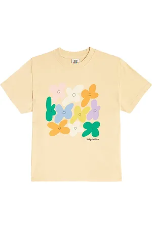 Jelly Mallow Flower cotton jersey T-shirt