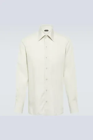 Tom Ford Striped lyocell-blend shirt