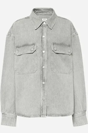 AGOLDE Gwen Slice denim shirt