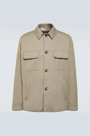 Loro Piana Sanda cotton-blend overshirt
