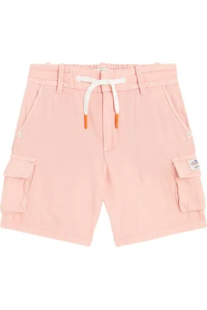 Scotch&Soda Cotton and linen cargo shorts