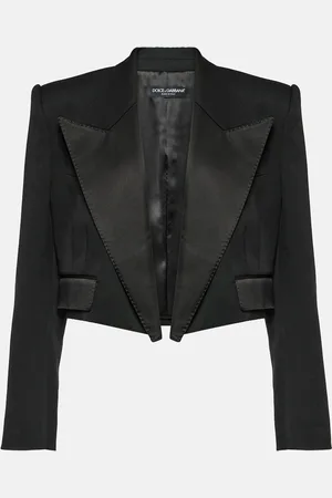 Dolce & Gabbana Cropped tuxedo jacket