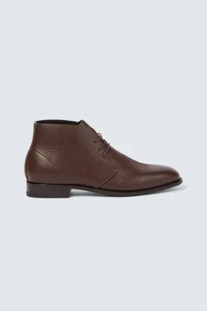 Manolo Blahnik Berwick leather desert boots