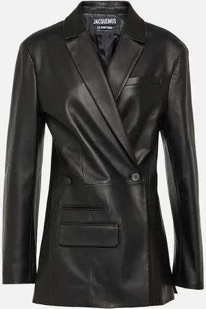 Jacquemus La Veste Tibau Cuir leather blazer