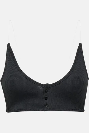 Y / PROJECT Cotton jersey bralette