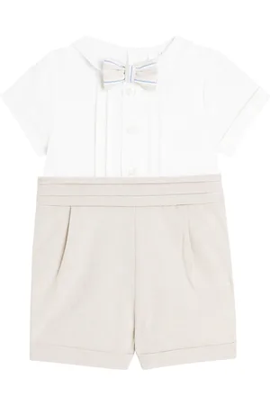 PATACHOU Baby linen top and pants set