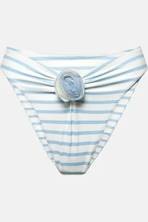 SAME Rose floral-appliquÃ© bikini bottoms