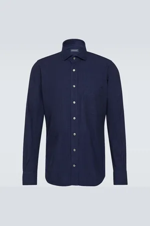 Thom Sweeney Cotton Oxford shirt