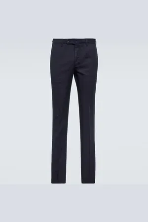 Incotex Linen and cotton chinos