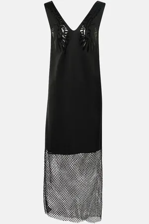 JACQUES WEI Satin slip dress