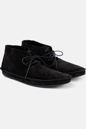 The Row Tyler suede ankle boots