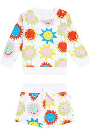 Stella McCartney Baby cotton sweathshirt and pants set