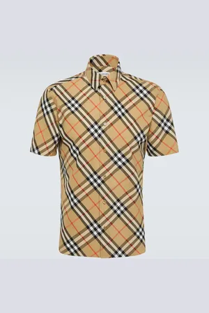 Burberry Check cotton poplin shirt