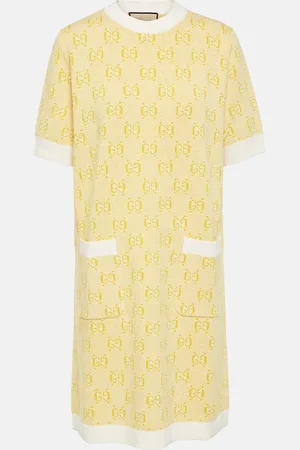 Gucci GG wool jacquard minidress
