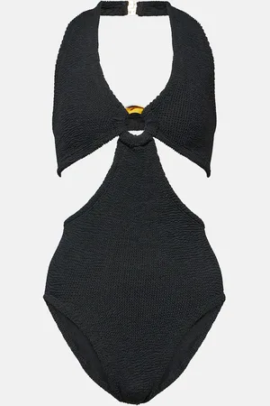 Hunza G Ursula ring-detail swimsuit
