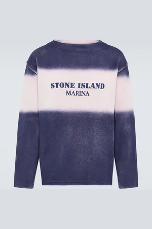 Stone Island Marina intarsia cotton sweater