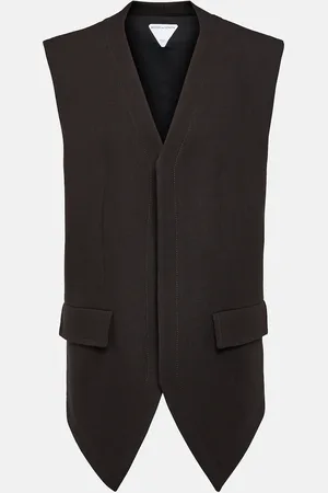Bottega Veneta Layered cotton-blend vest