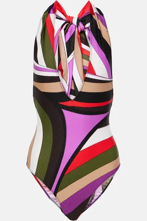 Puccini Iride halterneck swimsuit