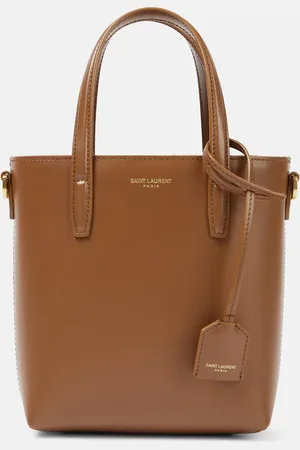 Saint Laurent Toy Shopping Mini leather tote bag