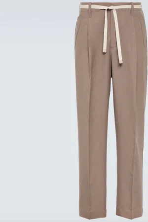 Ermenegildo Zegna Linen straight pants