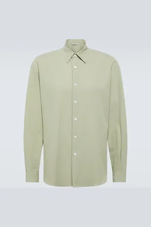Auralee Cotton and silk shirt