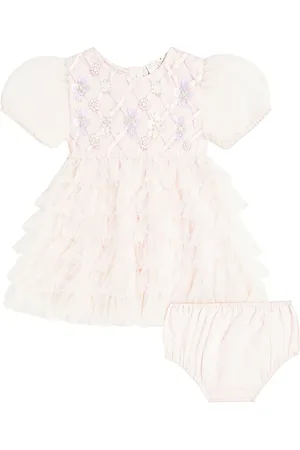 Tutu Du Monde Baby Bebe floral dress and bloomers set