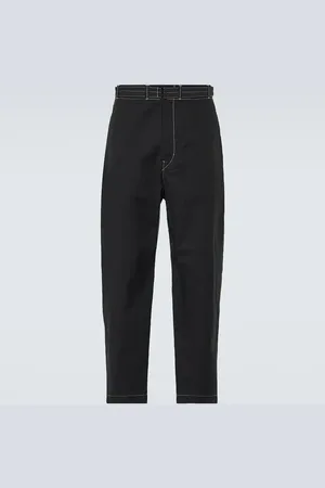 LEMAIRE Cotton-blend tapered pants