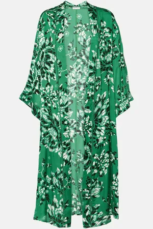 POUPETTE ST BARTH Erica floral beach cover-up