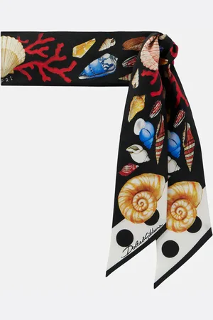 Dolce & Gabbana Capri printed silk twill scarf