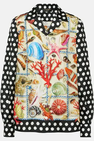 Dolce & Gabbana Capri printed silk shirt