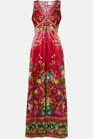 Camilla Printed silk jumpsuit