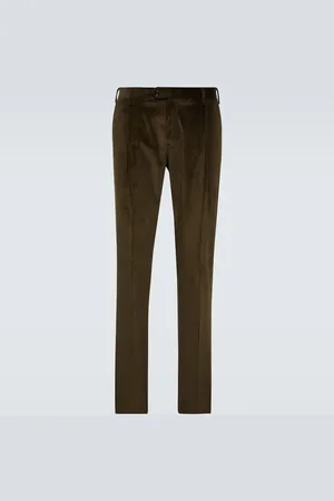 LARDINI Corduroy slim pants