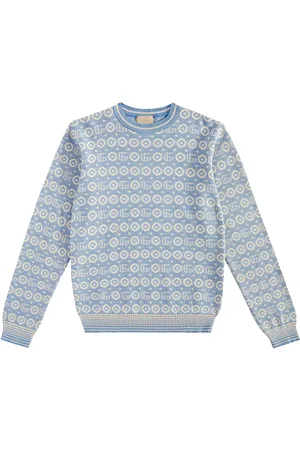 Gucci Double G cotton jacquard sweater