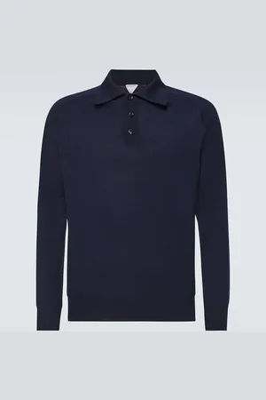 Bottega Veneta Wool jersey polo sweater