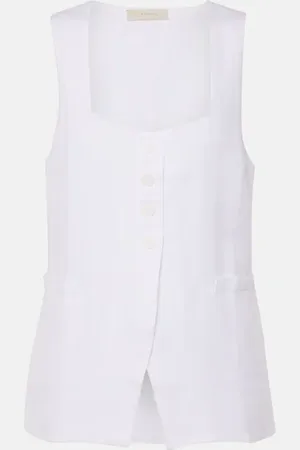 FAITHFULL THE BRAND Maya linen vest