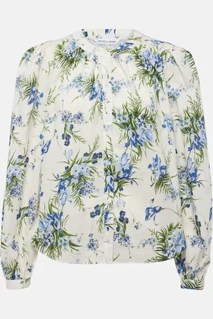 VERONICA BEARD Ashlynn floral cotton shirt