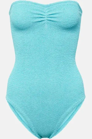 Hunza G Brooke strapless swimsuit